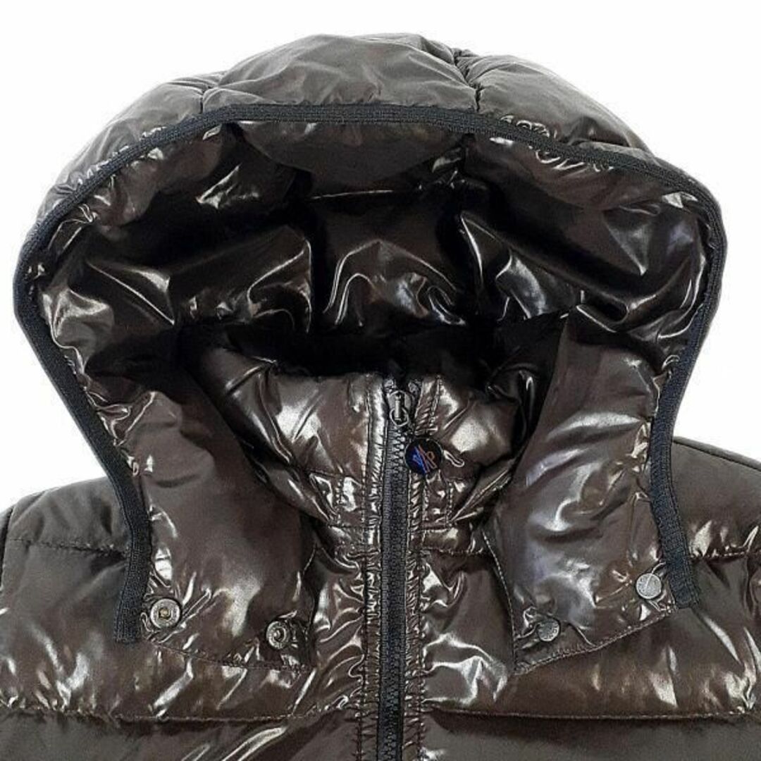 MONCLER(モンクレール)の◆良品◆ モンクレール ダウンコート ジャケット モカ 12anni 152cm キッズ/ベビー/マタニティのキッズ服女の子用(90cm~)(コート)の商品写真