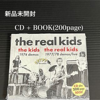 新品 CD + BOOK the real kids 1974 demos(ポップス/ロック(洋楽))