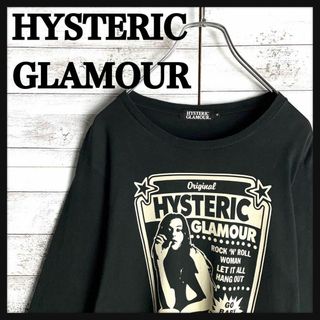 ヒステリックグラマー(HYSTERIC GLAMOUR)の9286【人気デザイン】ヒステリックグラマー☆ヒスガール定番ロングtシャツ(Tシャツ/カットソー(七分/長袖))