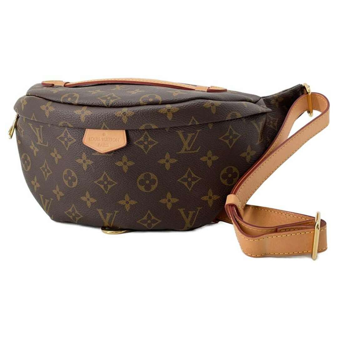 LOUIS VUITTON(ルイヴィトン)のルイヴィトン ボディバッグ モノグラム バムバッグ M43644 LOUIS VUITTON ヴィトン ウエストポーチ ショルダー ブラック 黒 メンズのバッグ(ボディーバッグ)の商品写真