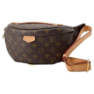 LOUIS VUITTON - ルイヴィトン ボディバッグ モノグラム バムバッグ M43644 LOUIS VUITTON ヴィトン ウエストポーチ ショルダー ブラック 黒