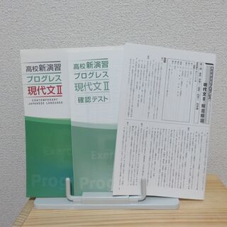 used★高校新演習プログレス現代文Ⅱ　確認テスト付(語学/参考書)