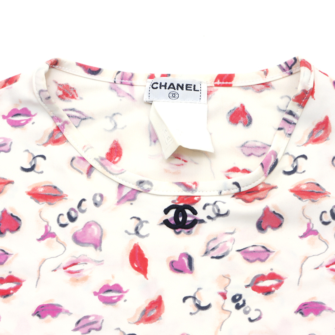 CHANEL(シャネル)のシャネル CHANEL ロゴ リップ カットソー レディースのトップス(カットソー(長袖/七分))の商品写真