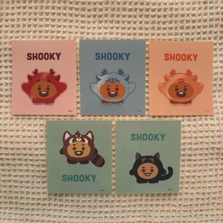 ビーティーイシビル(BT21)のBT21 購入特典 ノベルティ ステッカー 【SHOOKY】(キャラクターグッズ)