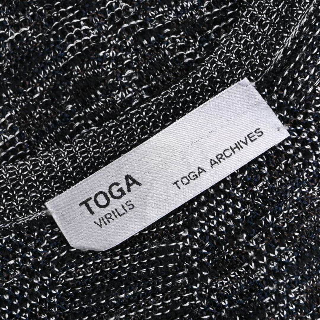 TOGA(トーガ)のTOGA ボーダー ニットカーディガン メンズのトップス(カーディガン)の商品写真