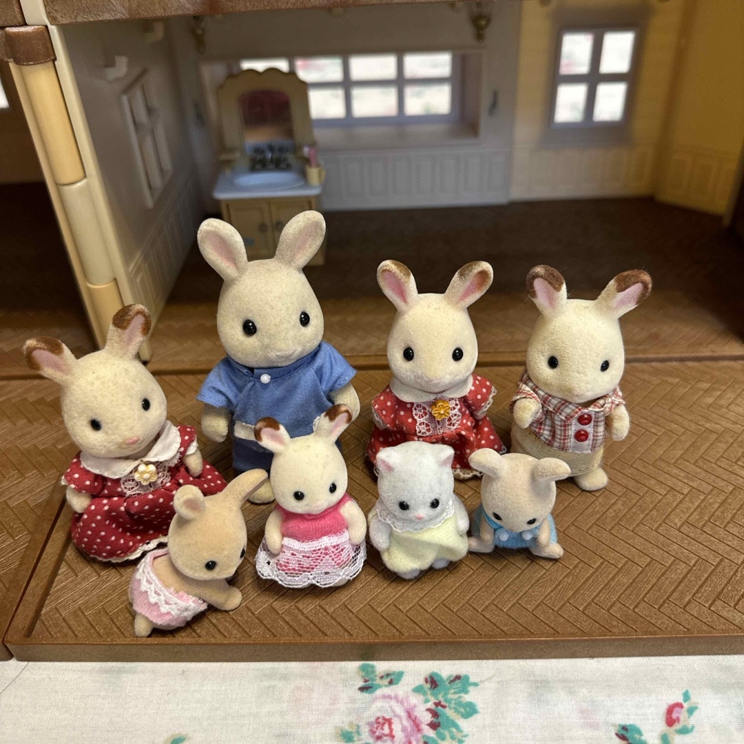 シルバニアファミリー家 家具 人形セット シルバニアファミリー家 家具 人形セット