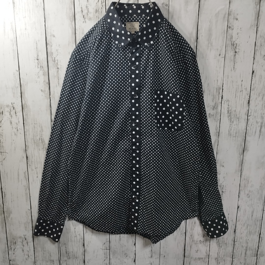 UNITED ARROWS green label relaxing(ユナイテッドアローズグリーンレーベルリラクシング)の【GREEN LABEL RELAXING】Dot Shirt　D560 メンズのトップス(シャツ)の商品写真