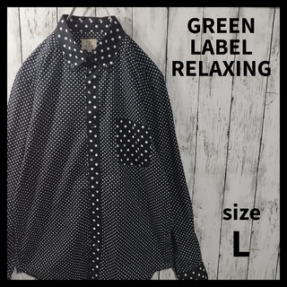 ユナイテッドアローズグリーンレーベルリラクシング(UNITED ARROWS green label relaxing)の【GREEN LABEL RELAXING】Dot Shirt　D560(シャツ)
