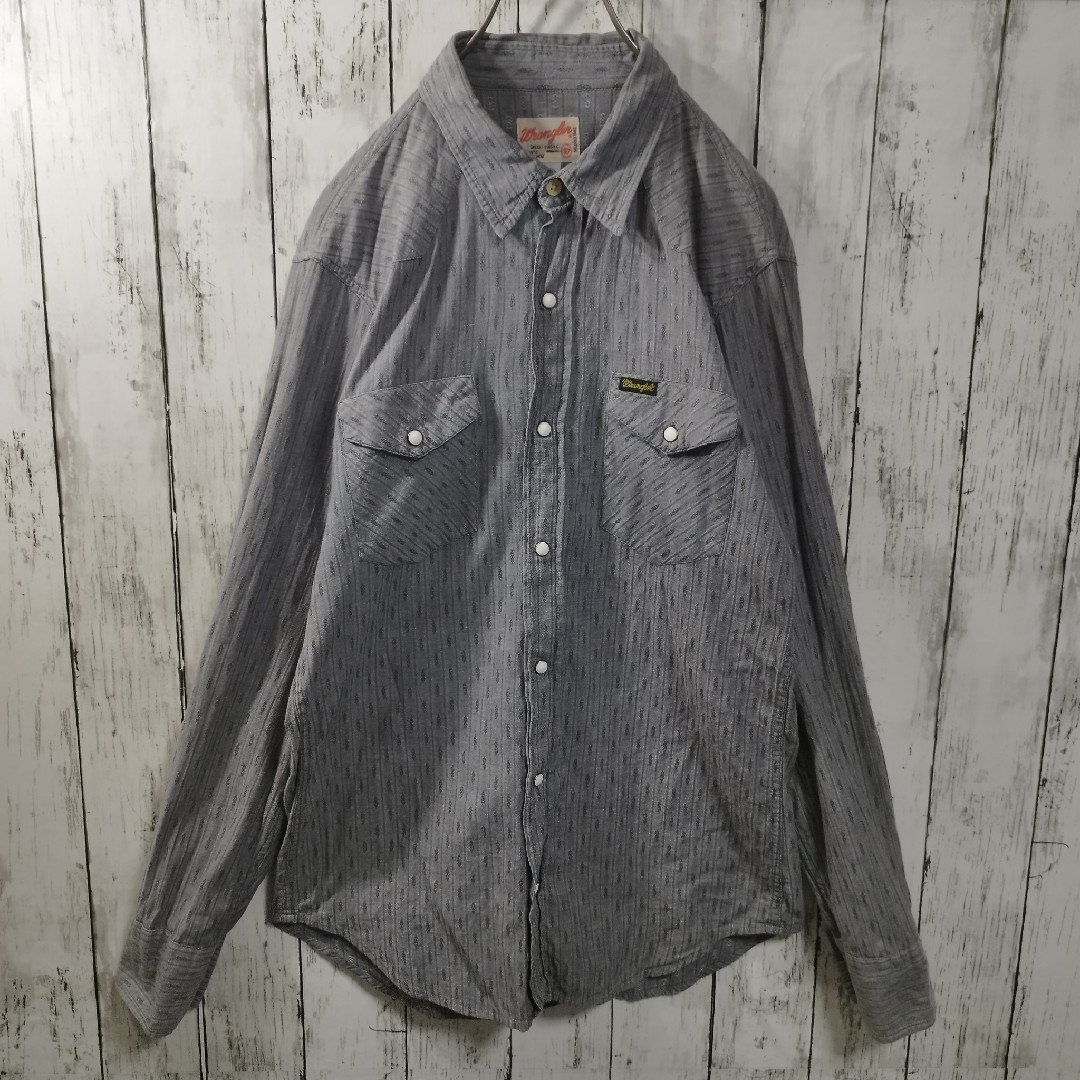 Wrangler(ラングラー)の【Wrangler】Western Shirt　D571 メンズのトップス(シャツ)の商品写真