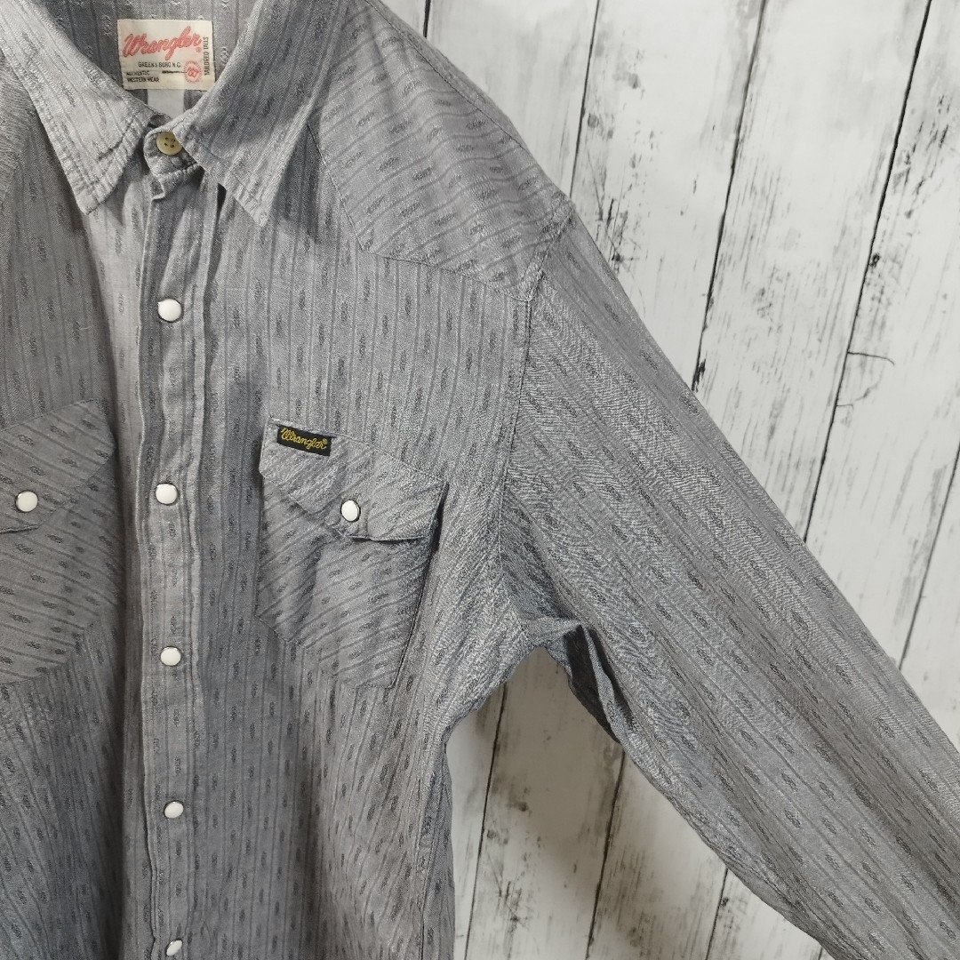 Wrangler(ラングラー)の【Wrangler】Western Shirt　D571 メンズのトップス(シャツ)の商品写真