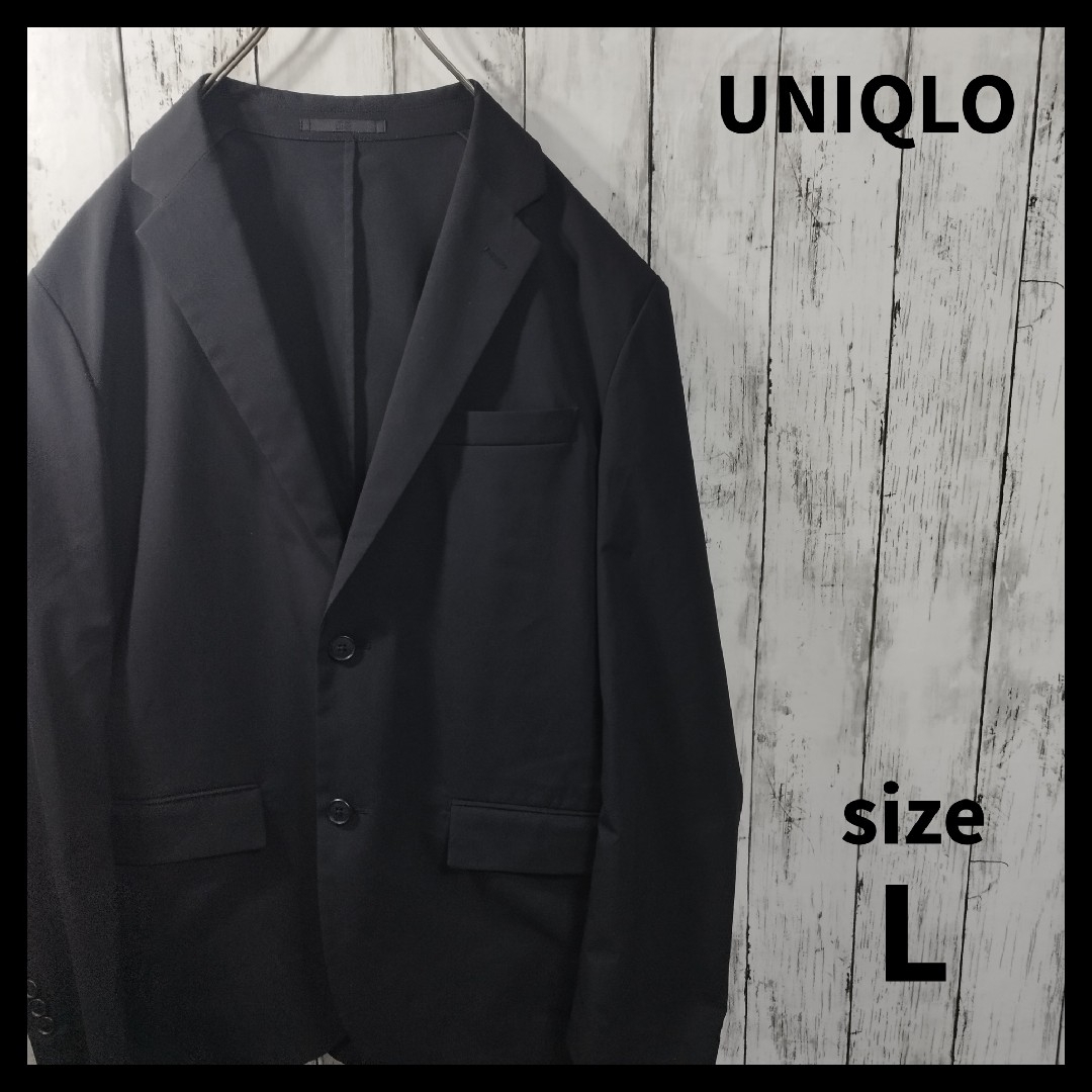 UNIQLO(ユニクロ)の【UNIQLO】感動ジャケット（ウルトラライト・コットンライク）　D557 メンズのジャケット/アウター(テーラードジャケット)の商品写真