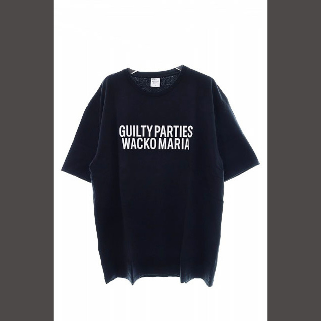 WACKO MARIA(ワコマリア)のWACKO MARIA ウォッシュドヘビーウェイトTシャツ BLACK／L メンズのトップス(Tシャツ/カットソー(半袖/袖なし))の商品写真