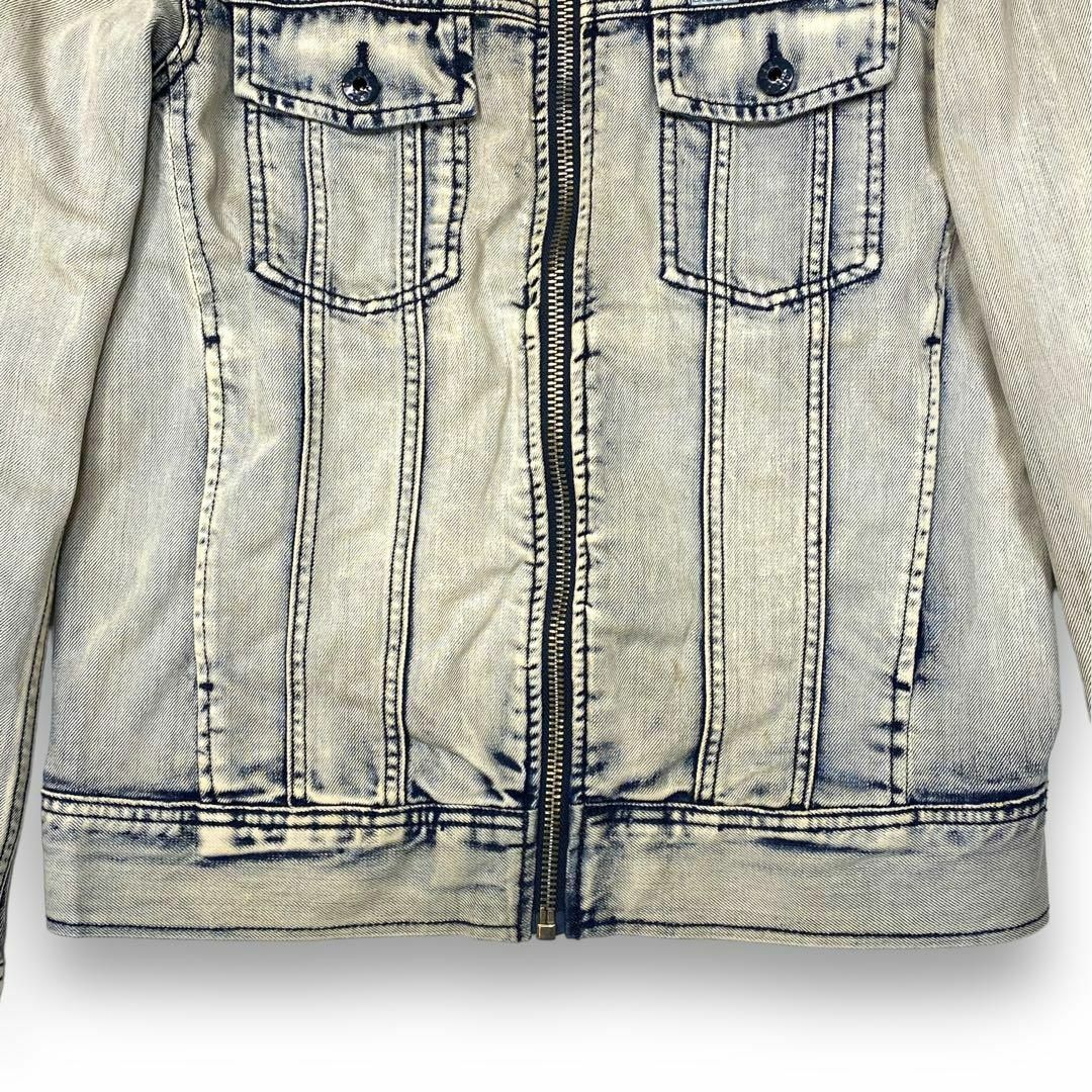 DIESEL(ディーゼル)のDIESEL デニムジャケット ブリーチ調 メンズ ブルゾン メンズのジャケット/アウター(その他)の商品写真