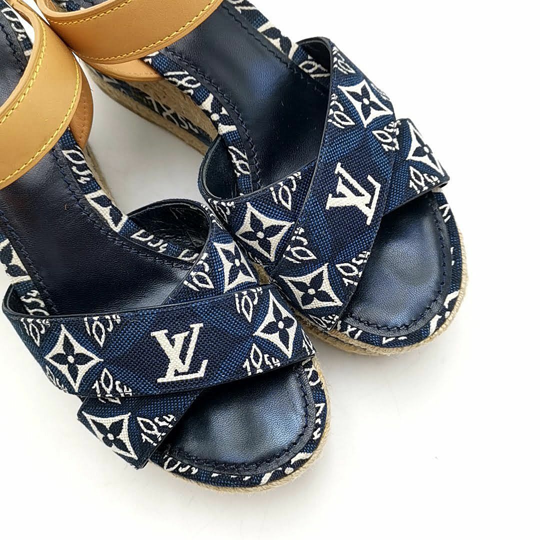 LOUIS VUITTON(ルイヴィトン)の美品 ルイヴィトン サンダル バウンダリー ライン 03-24030506 レディースの靴/シューズ(サンダル)の商品写真