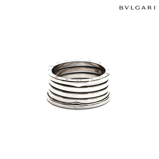 ブルガリ(BVLGARI)のブルガリ BVLGARI 18K ホワイトゴールド BZERO1  シルバー 27号　ビーゼロワン リング・指輪(リング(指輪))