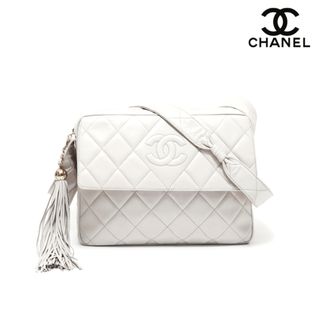 シャネル(CHANEL)のシャネル CHANEL ココマーク マトラッセ フリンジ 3番台 ショルダーバッグ(ショルダーバッグ)