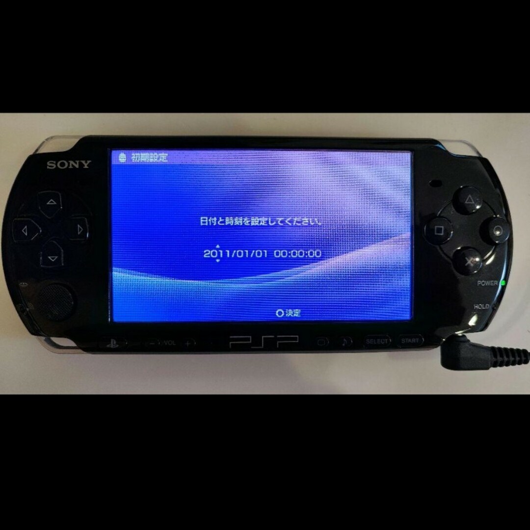 PSP　本体　ACアダプター・ケースセット エンタメ/ホビーのゲームソフト/ゲーム機本体(携帯用ゲーム機本体)の商品写真