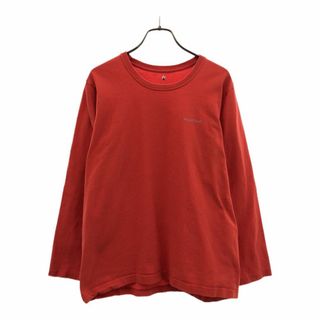 モンベル(mont bell)のモンベル 長袖 アウトドア Tシャツ XL オレンジ mont-bell ロンT レディース 古着 【240315】(Tシャツ(長袖/七分))