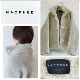MACPHEE - トゥモローランド　マカフィー　ショートコート　コート　ジャケット