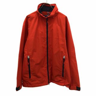 ヘリーハンセン 長袖 ナイロンジャケット M オレンジ HELLY HANSEN メンズ 古着 【240315】