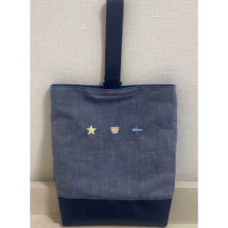 familiar - ハンドメイドファミリアワッペン刺繍上履き袋上履きケース上履き袋上履き入れシューズ