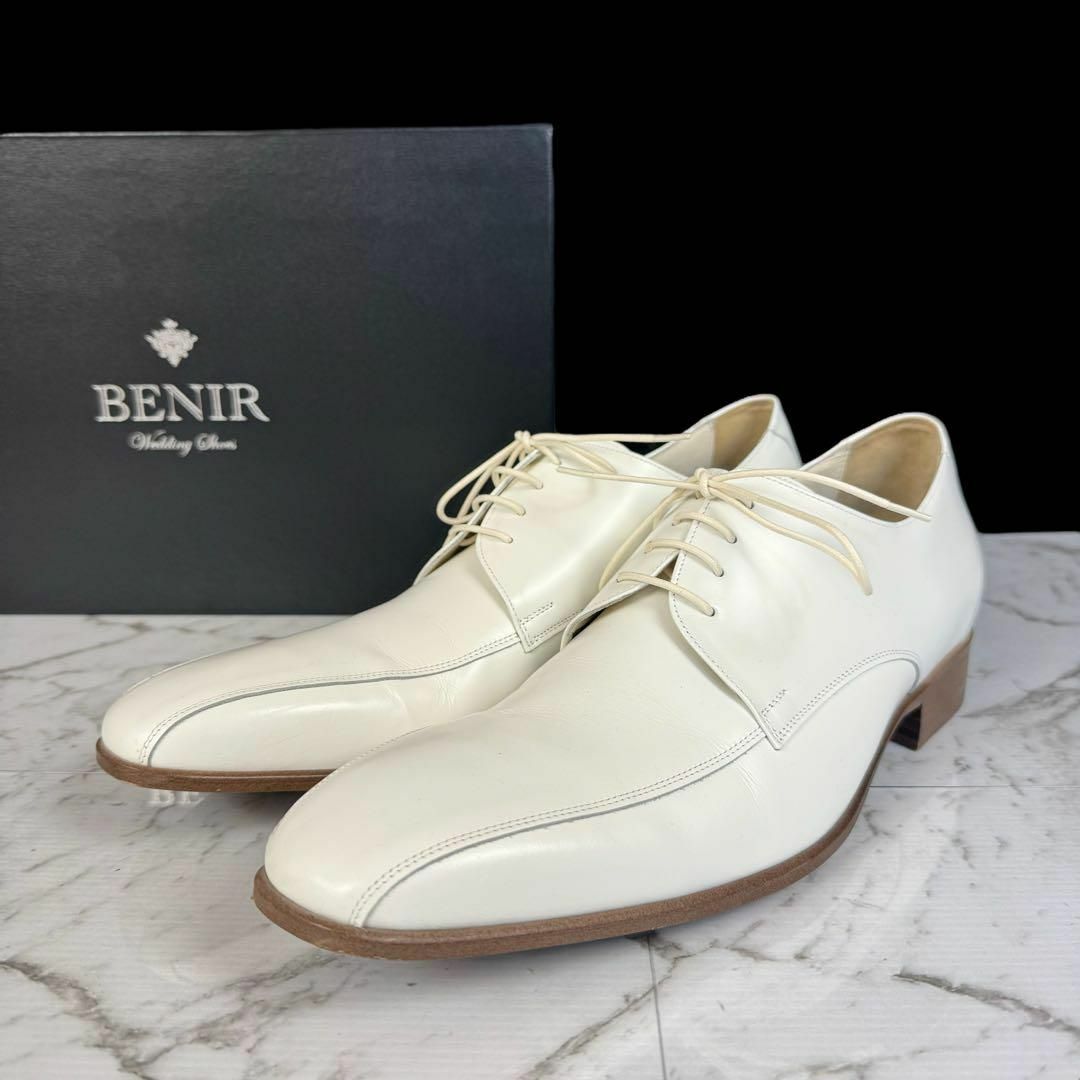 日本限定モデル】 BENIR 25cm メンズ革靴 ウエディングシューズ 靴