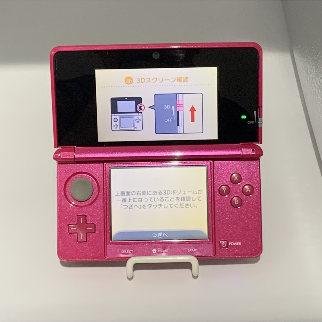 当店人気送料無料 3ds本体のみ グロスピンク テレビゲーム