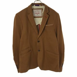 ザラ(ZARA)のザラマン 長袖 テーラードジャケット 42 ブラウン系 ZARA MAN メンズ 古着 【240315】(テーラードジャケット)