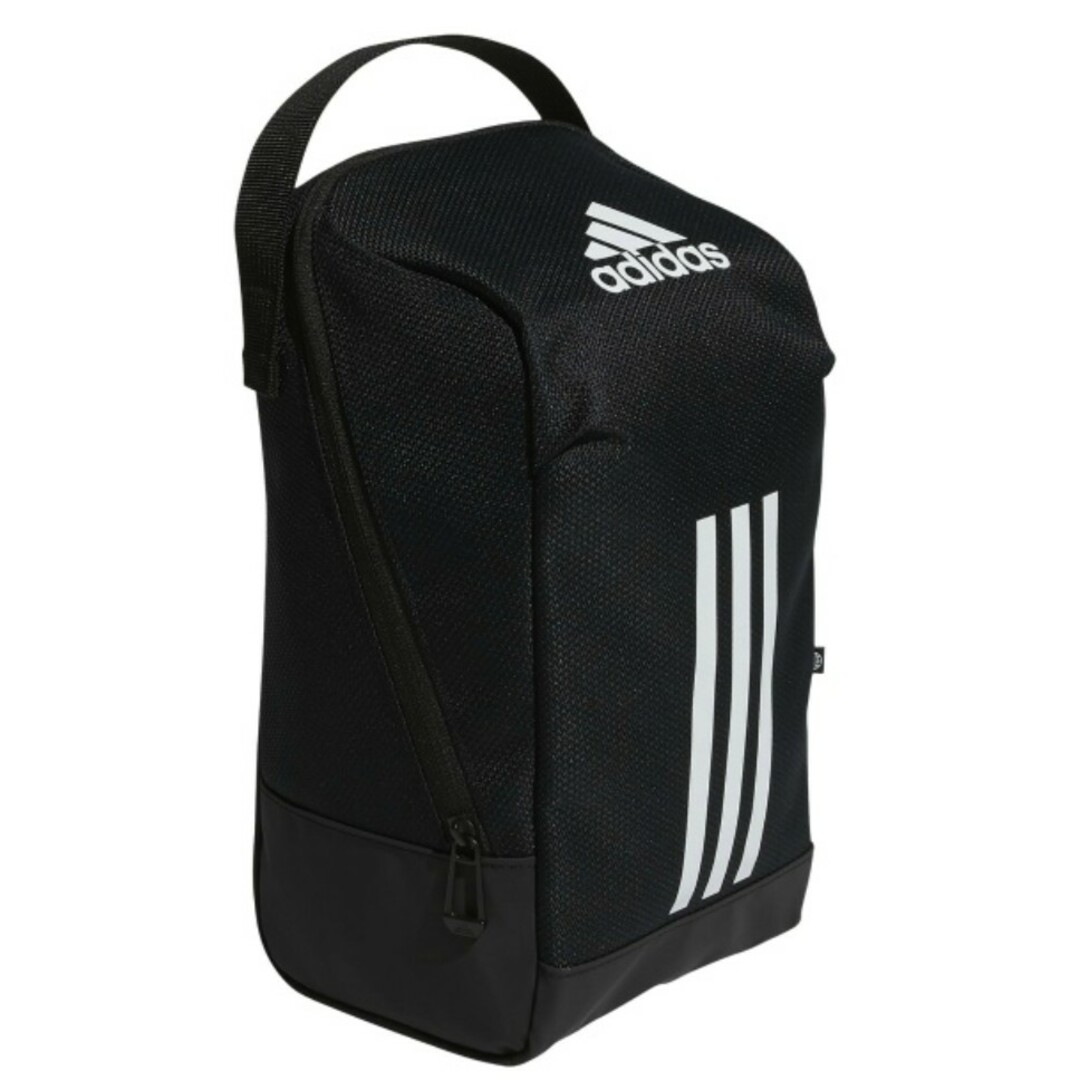 adidas(アディダス)の新品★アディダス★シューズケース★シューズバッグ★adidas★ブラック★Ｌ スポーツ/アウトドアのスポーツ/アウトドア その他(その他)の商品写真