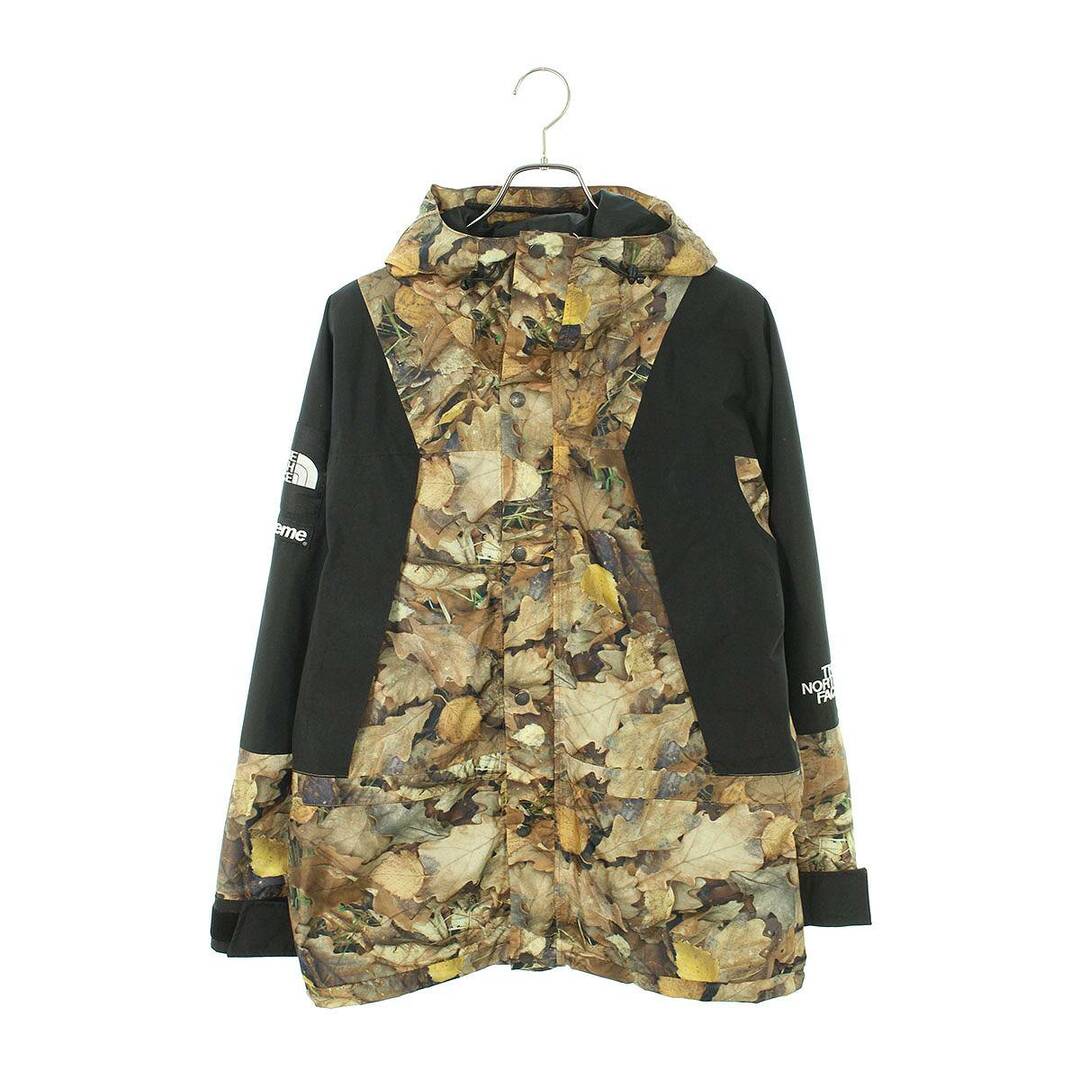 Supreme(シュプリーム)のシュプリーム ×ノースフェイス THE NORTH FACE  16AW  Mountain Light Jacket リーフカモ柄マウンテンライトジャケットブルゾン メンズ M メンズのジャケット/アウター(ブルゾン)の商品写真