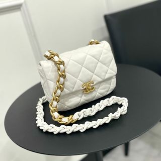 シャネル(CHANEL)のシャネル ラムスキン マトラッセ チェーンショルダーバッグ(ショルダーバッグ)