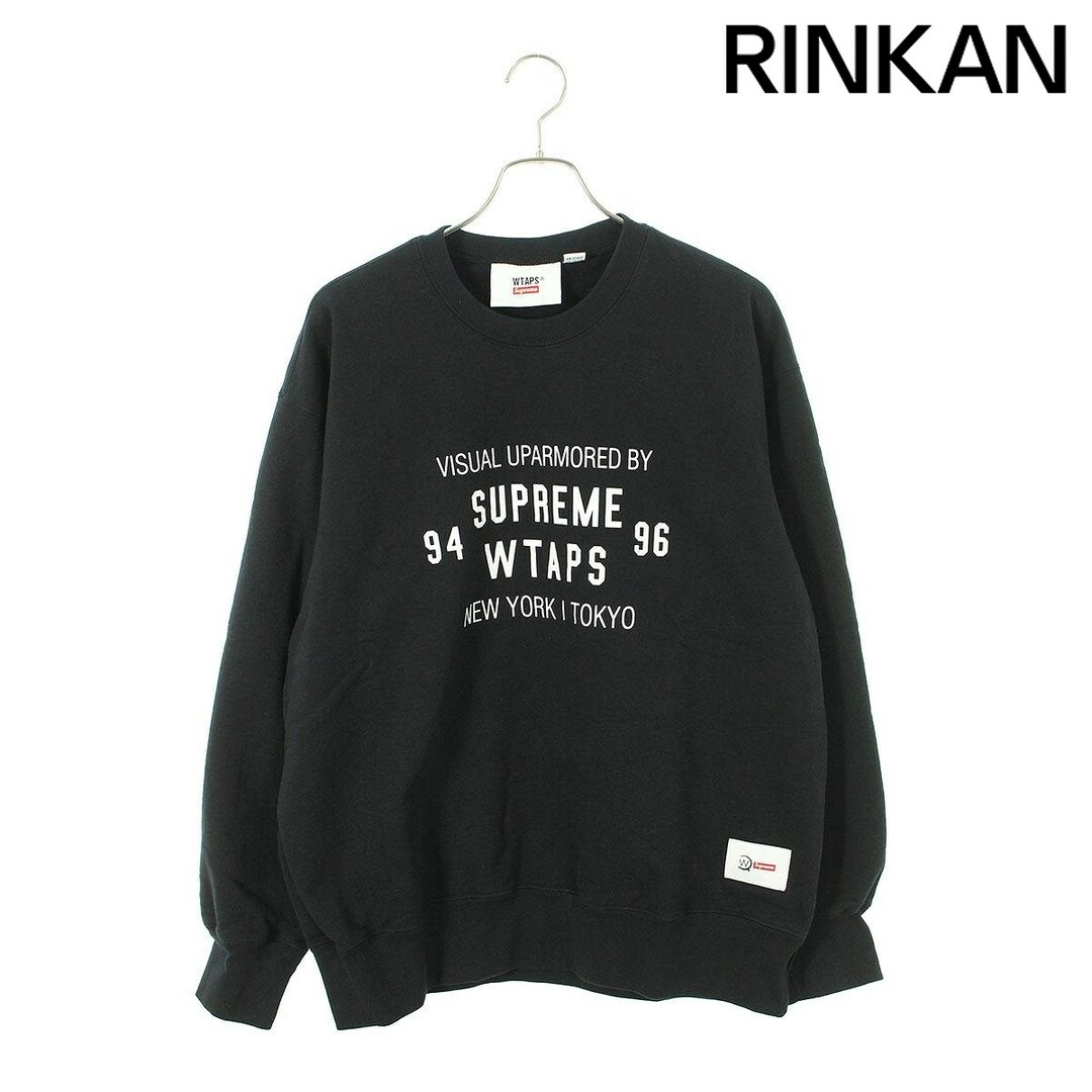 Supreme(シュプリーム)のシュプリーム ×ダブルタップス WTAPS  WTAPS Crewneck プリントスウェット メンズ L メンズのトップス(スウェット)の商品写真