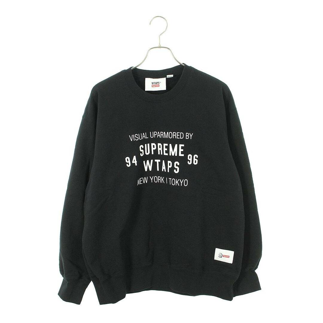 Supreme(シュプリーム)のシュプリーム ×ダブルタップス WTAPS  WTAPS Crewneck プリントスウェット メンズ L メンズのトップス(スウェット)の商品写真