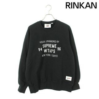 シュプリーム(Supreme)のシュプリーム ×ダブルタップス WTAPS  WTAPS Crewneck プリントスウェット メンズ L(スウェット)