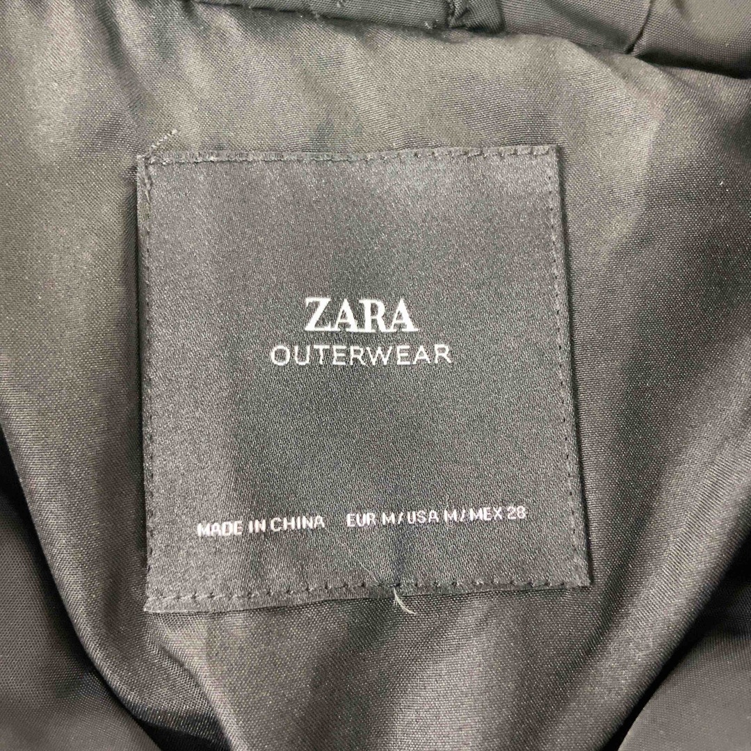ZARA(ザラ)のZARA ザラ レディース ダウンジャケット ブラック レディースのジャケット/アウター(ダウンジャケット)の商品写真