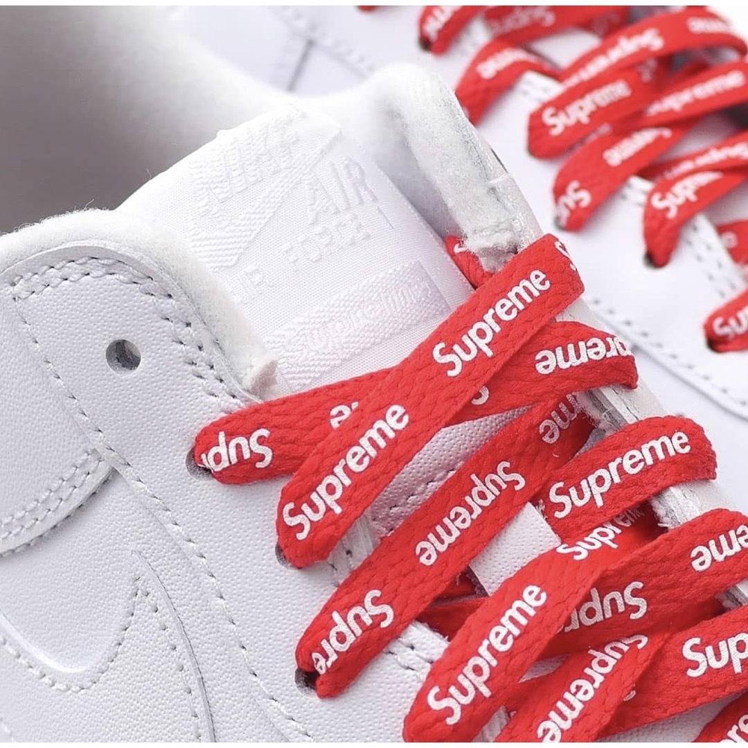 Supreme(シュプリーム)のSupreme＆NIKE AIR FORCE 1 靴紐 メンズの靴/シューズ(スニーカー)の商品写真