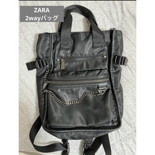 ザラ(ZARA)のZARA 2wayバッグ　ハンドバッグ　リュック(ハンドバッグ)