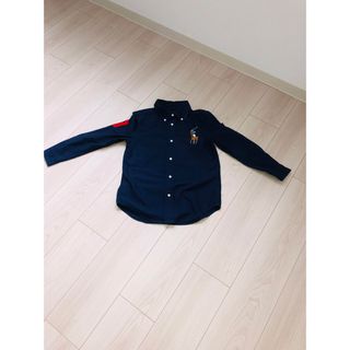 ラルフローレン(Ralph Lauren)の週末限定ｾｰﾙ  POLO RALPHLAUREN size7ﾋﾞｯｸﾎﾟﾆｰ紺(ブラウス)