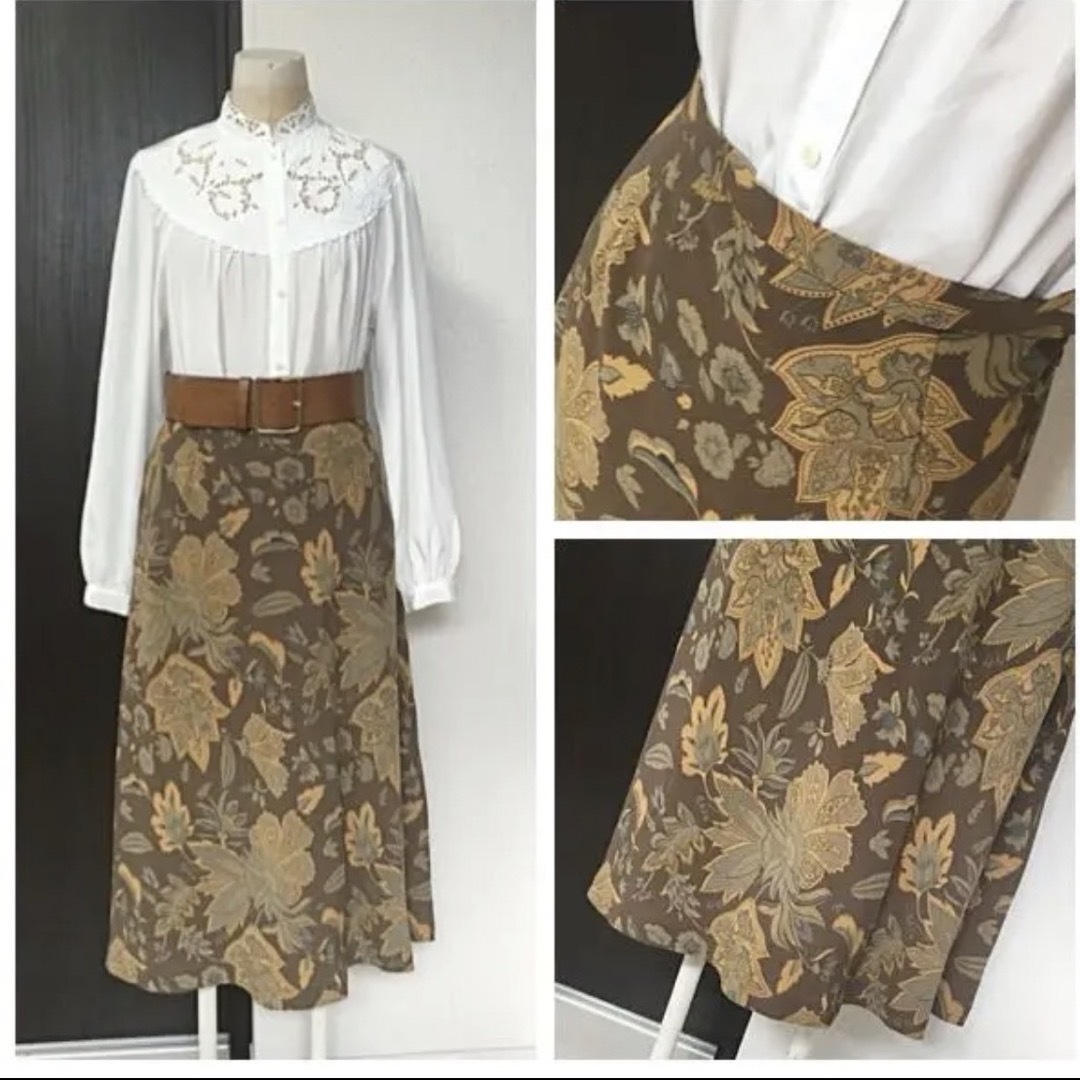 Grimoire(グリモワール)のヴィンテージ　ロングスカート レディースのスカート(ロングスカート)の商品写真