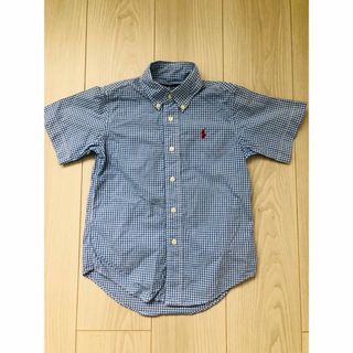 ラルフローレン(Ralph Lauren)のPOLO RALPH LAUREN size110 ﾁｴｯｸｼｬﾂ 半袖(ブラウス)