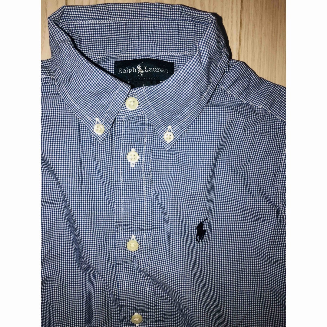 Ralph Lauren(ラルフローレン)のPOLO RALPH LAUREN size5 ﾁｴｯｸｼｬﾂ長袖 キッズ/ベビー/マタニティのキッズ服男の子用(90cm~)(ブラウス)の商品写真