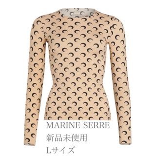 ■ MARINE SERRE セカンドスキン ムーントップス ロングTシャツ ■(カットソー(長袖/七分))