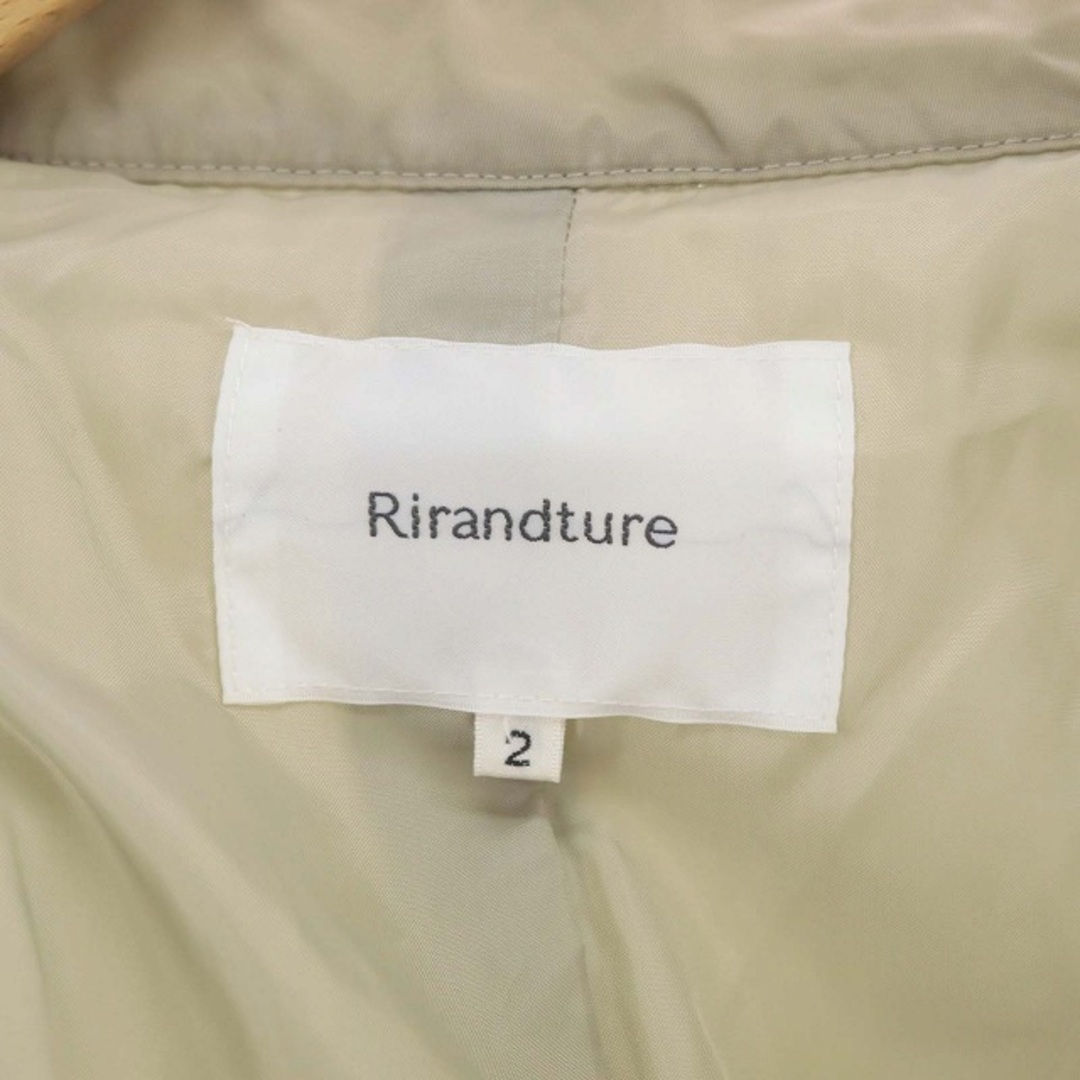 Rirandture(リランドチュール)のリランドチュール 22AW クロップドMA-1ジャケット ジップアップ レディースのジャケット/アウター(ブルゾン)の商品写真