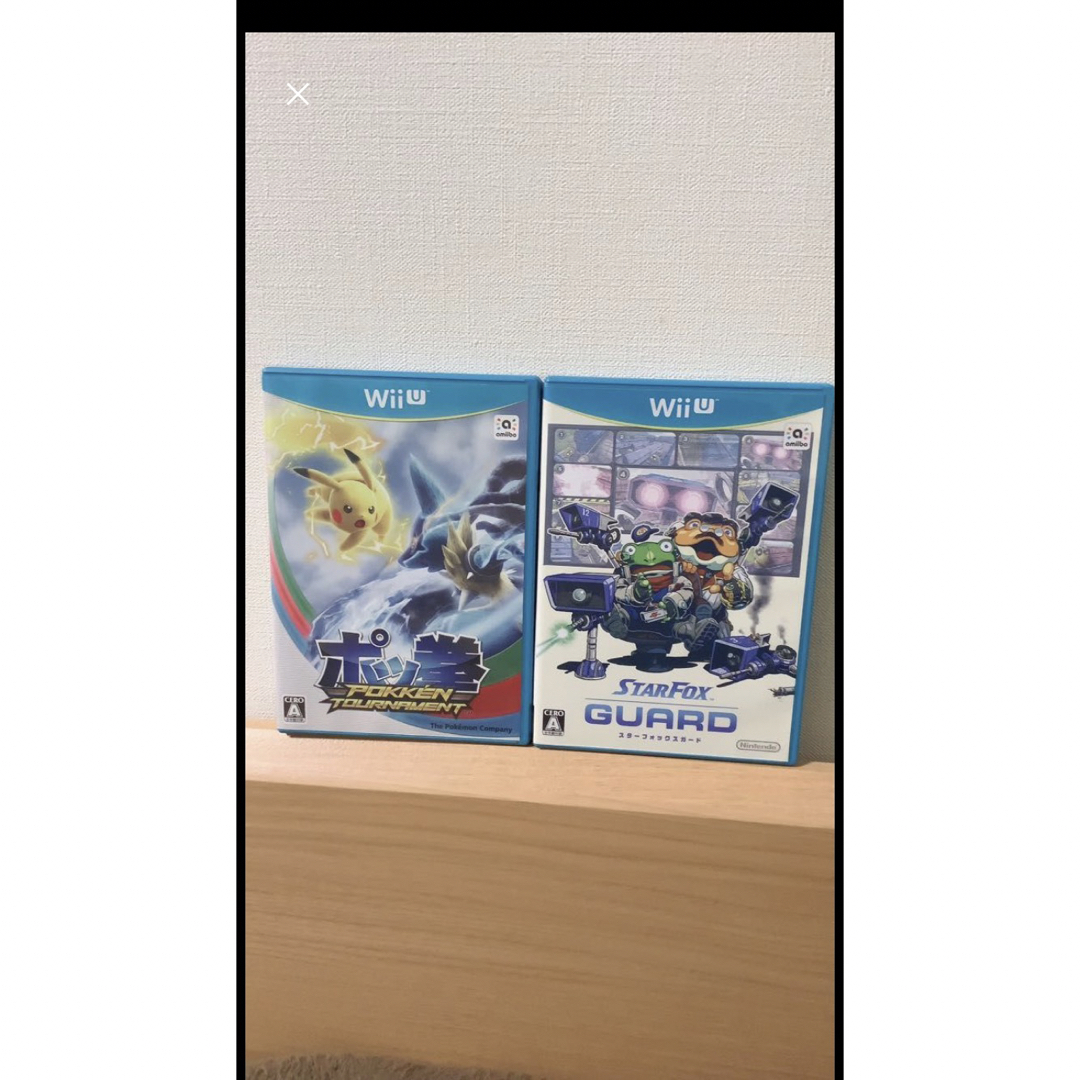 Wii U(ウィーユー)のスターフォックスガード　ポッ拳 WiiU ソフト　まとめ売り エンタメ/ホビーのゲームソフト/ゲーム機本体(家庭用ゲームソフト)の商品写真
