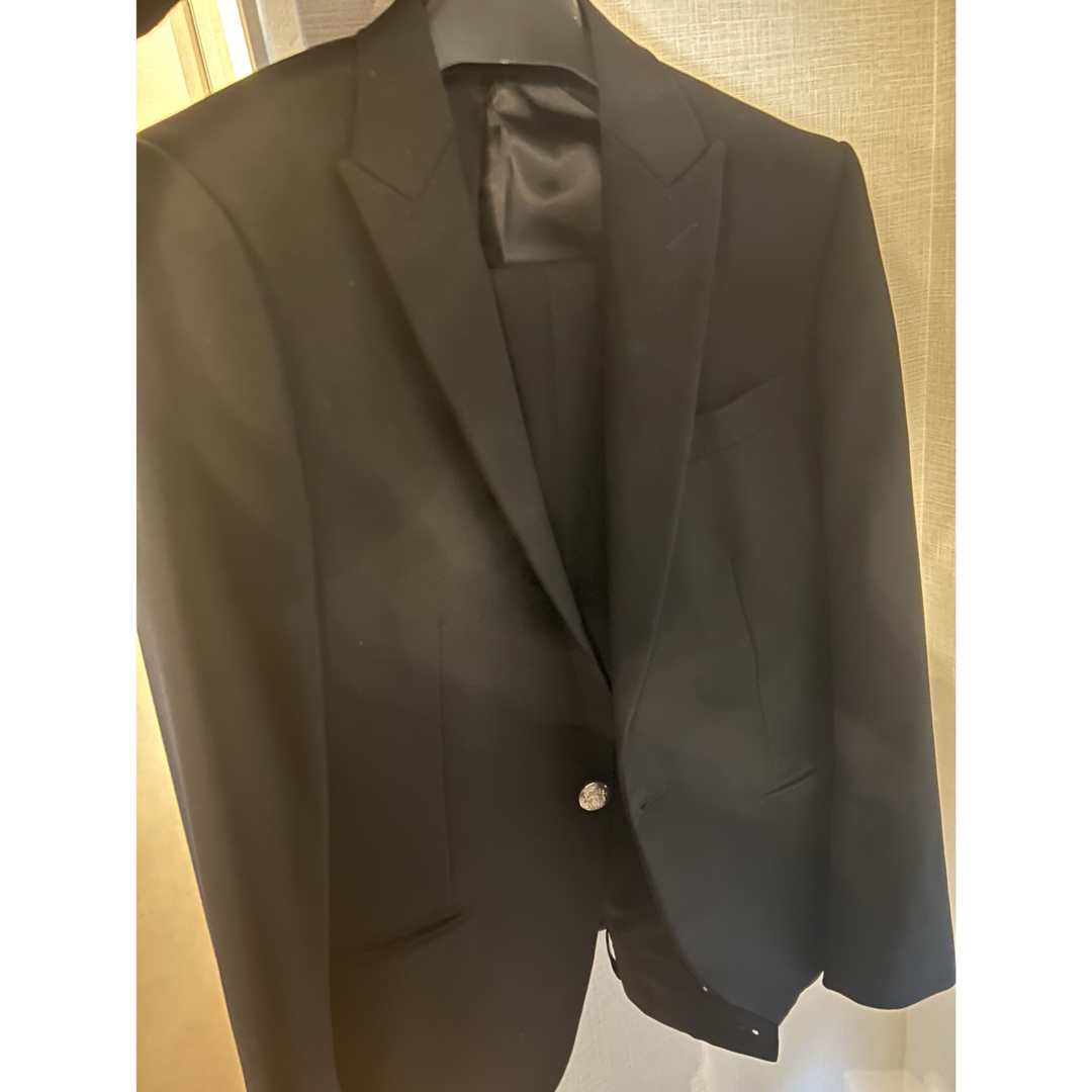 スーツ黒　 メンズのスーツ(スーツベスト)の商品写真