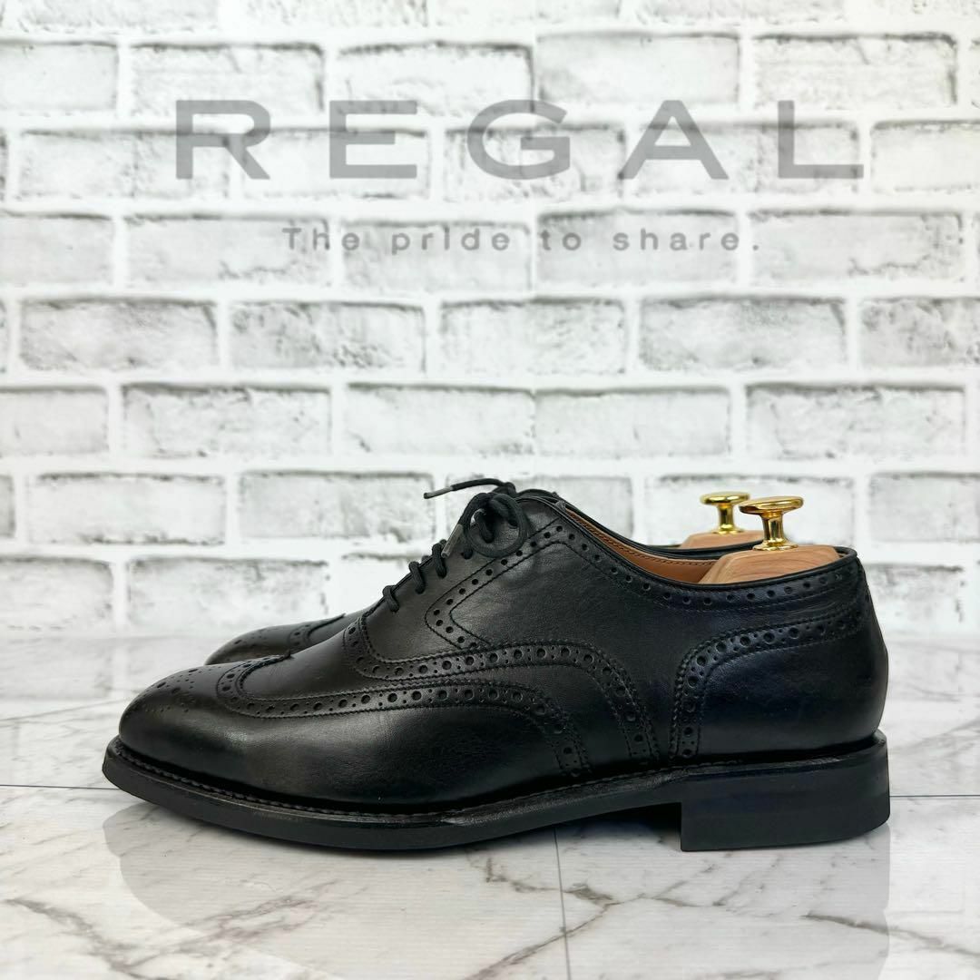 REGAL(リーガル)のリーガル REGAL J565 ウイングチップ ウィングチップ ビジネスシューズ メンズの靴/シューズ(ドレス/ビジネス)の商品写真