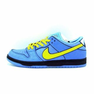 ナイキ(NIKE)のナイキ NIKE × パワーパフガールズ The Powerpuff Girls ■ 【 SB DUNK LOW Pro QS Bubbles FZ8320 400 】 エスビー ダンク ロー バブルス スニーカー　f20890(スニーカー)