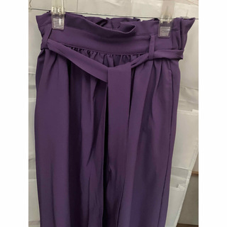 バックナンバー(BACK NUMBER)の紫 スカート(ロングスカート)