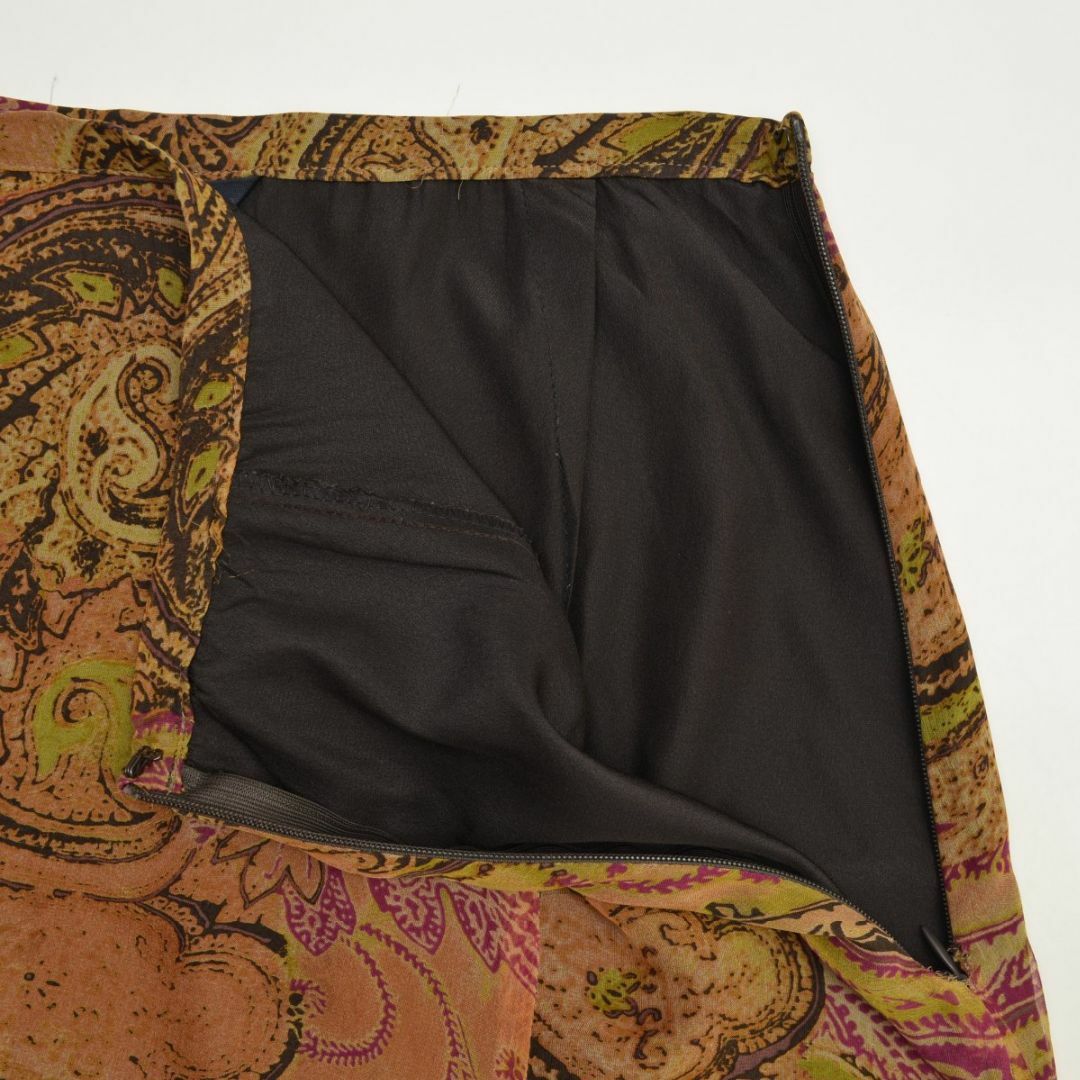 【MARINARINALDI】BASIC ペイズリー柄シルクスカート レディースのスカート(ひざ丈スカート)の商品写真