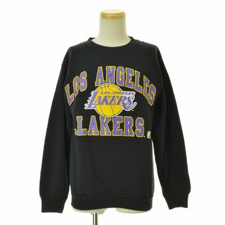 【VINTAGE】80s〜 LOS ANGELES LAKERS スウェット(スウェット)